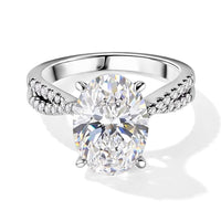 18K White Gold Luxuriant Lab Grown Diamond (VS1) Ring (Size 10.0) (4.85 g) (Delivery in 7-10 Days) 4.75 ctw