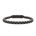 Fancy Chain Bracelet in ION Plated Black Stainless Steel (8.00 In) - Sticky add to cart bar