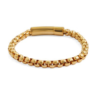 Fancy Chain Bracelet in ION Plated YG Stainless Steel (8.00 In)
