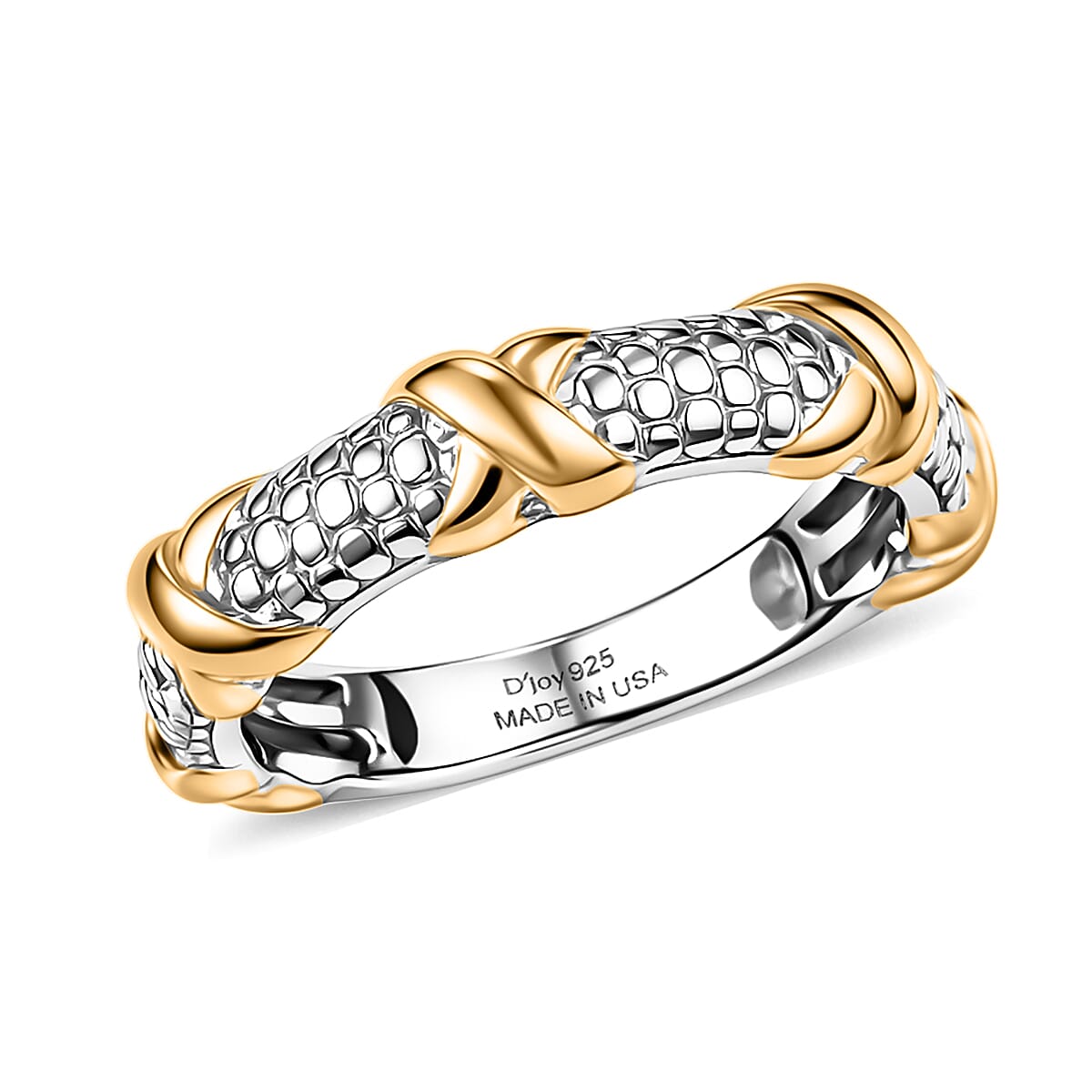 D'Joy Sterling Silver Fancy Ring