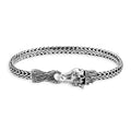 D'Joy Bali Legacy Sterling Silver Horse Bracelet (6.50 In) (19.25 g) - Sticky add to cart bar
