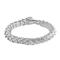 D'Joy Bali Legacy Sterling Silver Eagle Bracelet (6.50 In) (40.25 g) - Sticky add to cart bar