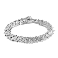 D'Joy Bali Legacy Sterling Silver Eagle Bracelet (6.50 In) (40.25 g)