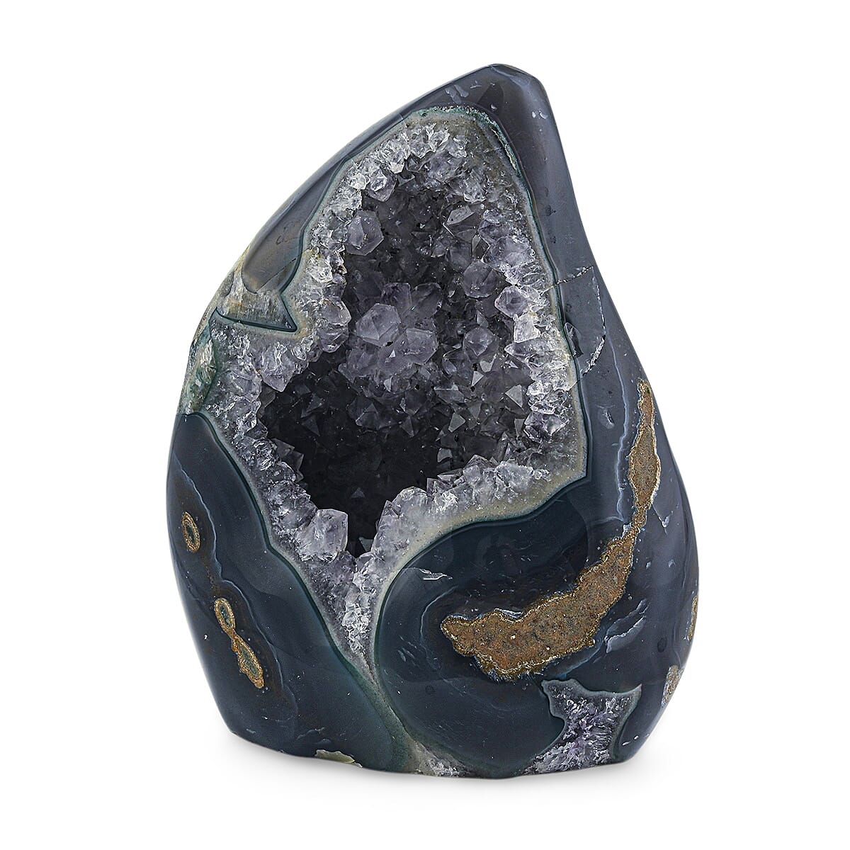 Amethyst Agate Flame L 4900ctw
