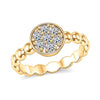 Yellow Gold Over Sterling Silver