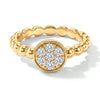 Yellow Gold Over Sterling Silver