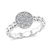 Rhodium Over Sterling Silver