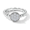 Rhodium Over Sterling Silver