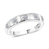 Rhodium Over Sterling Silver