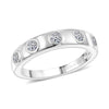 Rhodium Over Sterling Silver
