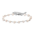 EverTrue Freshwater Pearl Beaded Bracelet in Stainless Steel 7.25-9.25 In - Sticky add to cart bar