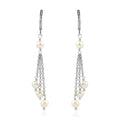 EverTrue Freshwater Pearl Beaded Earrings in Stainless Steel - Sticky add to cart bar
