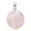Bali Legacy Mother Of Pearl Pendant without Chain in Sterling Silver - Sticky add to cart bar