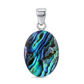 Bali Legacy Abalone Shell Pendant without Chain in Sterling Silver - Sticky add to cart bar