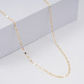 Italian 10K Yellow Gold 1.6mm PETALI NECKLACE (18 Inches) (0.7 g) - Sticky add to cart bar