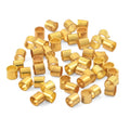 Set of 50 Size 2 Crimp Tubes In Goldtone - Sticky add to cart bar