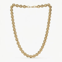 Italian 3.8mm Spirali Oro Chain Necklace in 10K Yellow Gold 5.30 Grams (20 Inches)