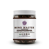 Mind Master Mushoom Capsules - Brain Health Supplement (Ships in 5-7 Days)