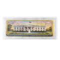 999.9 Fine Silver Heart of the Nation - The White House Printed Embossed Sheet (2 g) - Sticky add to cart bar