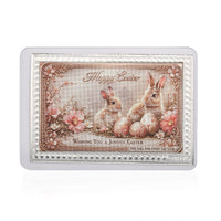 999 Fine Silver Wishing You A Joyous Easter Sheet 500mg