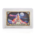 999.9 Fine Silver Journey Beyond the Stars - NASA Silver Tribute Embossed sheet 500mg - Sticky add to cart bar