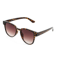 Closeout Brown Tortoise UV400 Clubmaster Sunglasses