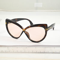 Closeout Black UV400 Cat Eye Sunglasses