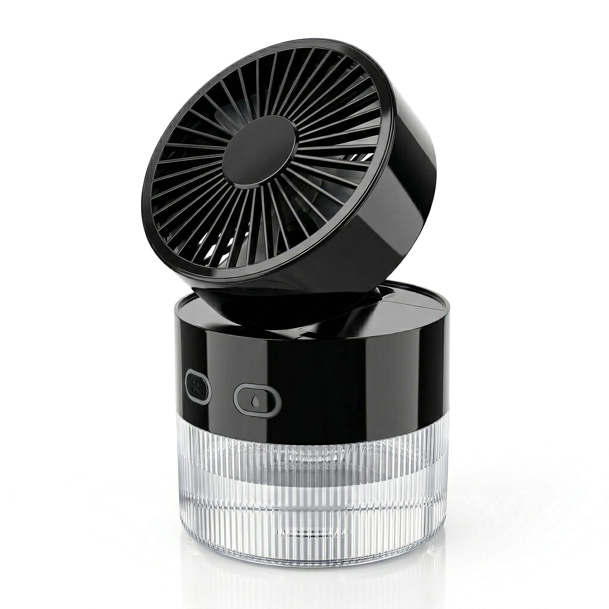 Closeout Nor-tec Desktop Mist Cooling Fan -Black