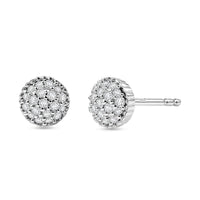 EverTrue Diamond Stud Earrings in Platinum Bond 0.15 ctw
