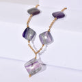 EverTrue Multi Fluorite 205.00 ctw Beaded Necklace in ION Plated YG Stainless Steel 24 Inches - Sticky add to cart bar