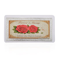 999 Fine Silver Forever & Always - A Love Like Ours is Forever Sheet 500mg