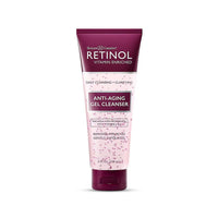 Retinol Vitamin Enriched Anti-Aging Daily Gel Cleanser (4oz) Made in US