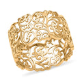 Luxoro 10K Yellow Gold Fillegree Ring (Size 10.0) (3.0 g) - Sticky add to cart bar