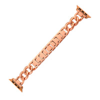 Rosetone Watch Strap with Stainless Steel Apple Connector