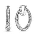 950 Palladium Hoop Earrings 2.50 Grams - Sticky add to cart bar
