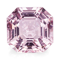 Certified & Appraised AAAA Asscher Cut Pink Morganite (Sqr 8x8 mm) 2.00 ctw