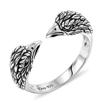 D'Joy Bali Legacy Sterling Silver Egle Ring (Size 10.0) (3.80 g)