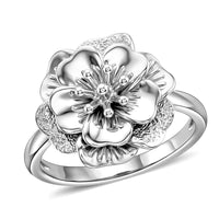 Bloom of Power Ring in 950 Palladium 4.75 Grams