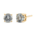 161 Facets White Topaz 2.35 ctw Earrings in 10K Yellow Gold - Sticky add to cart bar
