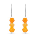 Butterscotch Amber Earrings in Sterling Silver - Sticky add to cart bar