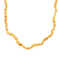 Butterscotch Amber Beaded Necklace (36 Inches) - Sticky add to cart bar