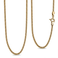 Luxoro 10K Yellow Gold Triple Spiga Chain Necklace (20 Inches) (1.85 g)