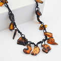 Baltic Amber Rope Chain Necklace 22 Inches - Sticky add to cart bar