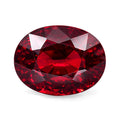 Chairman Vault Collection Certified and Appraised AAAA Ruby (Ovl 9x7 mm) 3.11 ctw - Sticky add to cart bar