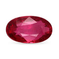 Chairman Vault Collection Certified and Appraised AAAA Ruby (Ovl 9x5 mm) 2.06 ctw - Sticky add to cart bar