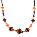 Baltic Amber Beaded Necklace in Sterling Silver (22 Inches) - Sticky add to cart bar