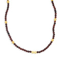 Baltic Amber Beaded Necklace in Sterling Silver (23 Inches) - Sticky add to cart bar