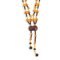 Baltic Amber Beaded Necklace in Sterling Silver (24 Inches) - Sticky add to cart bar