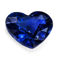 Certified and Appraised AAAA Royal Ceylon Blue Sapphire (Hrt Free Size) 1.00 ctw - Sticky add to cart bar