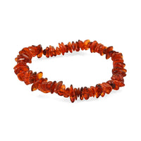Baltic Amber Beaded Stretch Bracelet